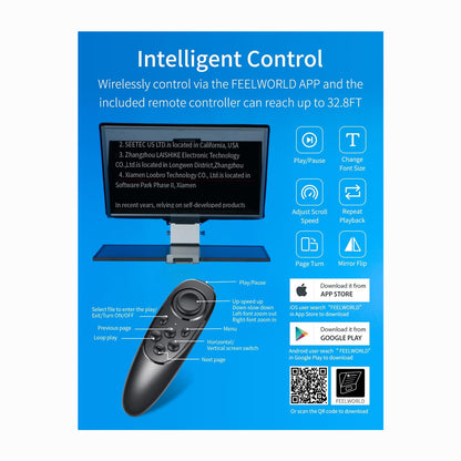 FEELWORLD TP21 21-inch Folding Teleprompter