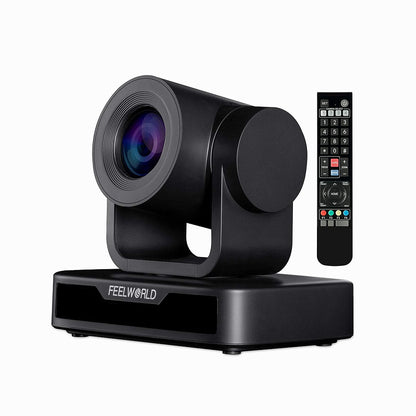 FEELWORLD USB10X Video Conference USB PTZ Camera 10X Optical Zoom Full HD 1080p
