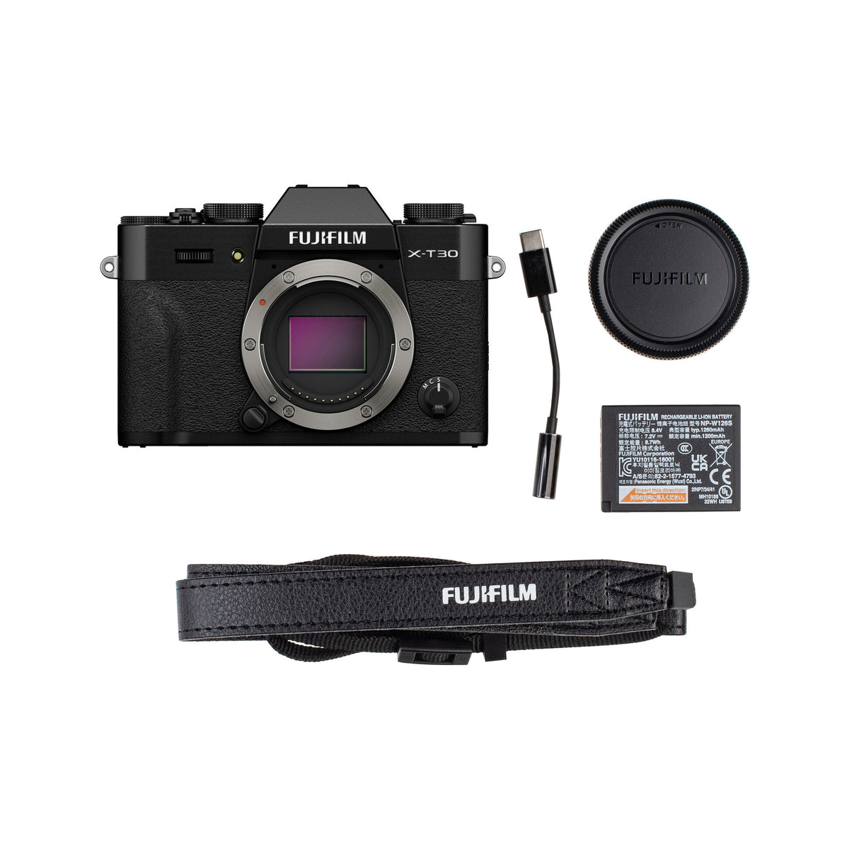 FUJIFILM X-T30 III Mirrorless Camera with 13-33mm f/3.5-6.3 Lens (Black)