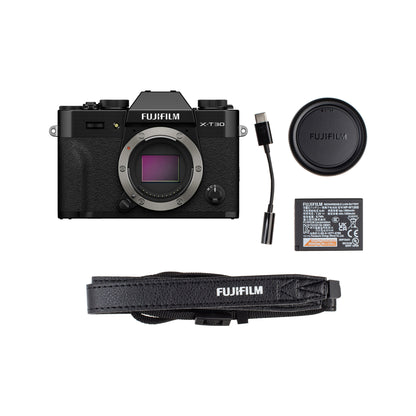 FUJIFILM X-T30 III Mirrorless Camera with 13-33mm f/3.5-6.3 Lens (Black)