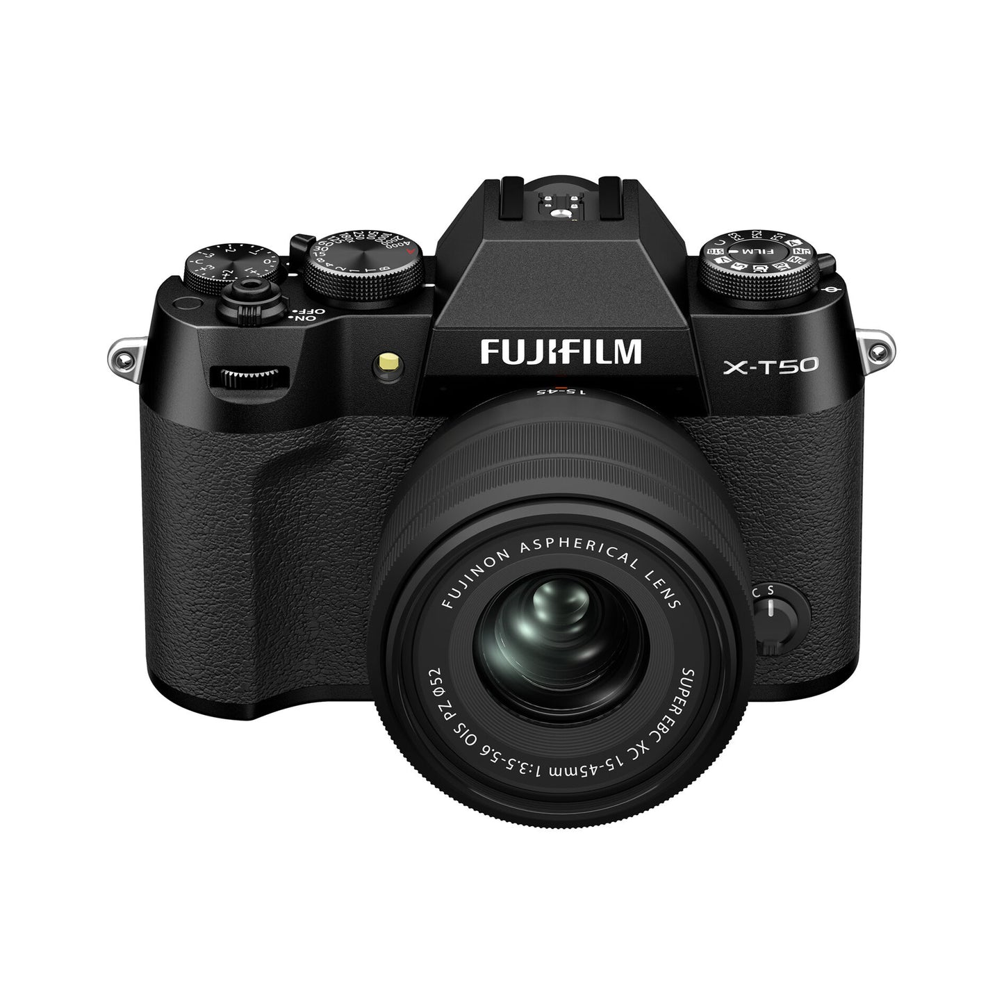 FUJIFILM X-T50 Mirrorless Camera with XC 15-45mm f/3.5-5.6 Lens (Black)
