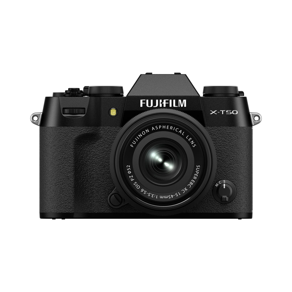 FUJIFILM X-T50 Mirrorless Camera with XC 15-45mm f/3.5-5.6 Lens (Black)