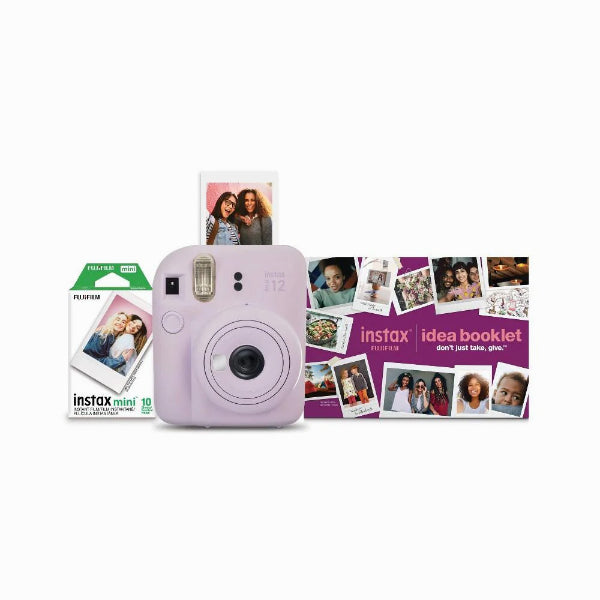 FUJI INSTAX MINI 12 BUNDLE WITH INSTAX FILM 10X-LILAC PURPLE