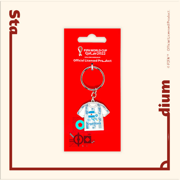 FWC Qatar 2022 National pride keychain Argentina-F22-KC-0028-ARG