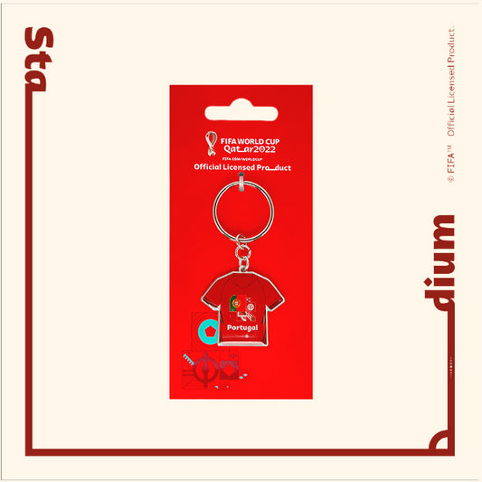 FWC Qatar 2022 National pride keychain Portugal-F22-KC-0028-POR