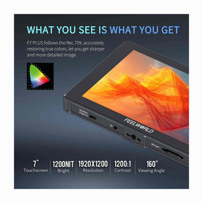 FeelWorld F7 Plus 7" Touchscreen HDMI Field Monitor