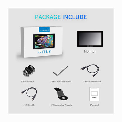 FeelWorld F7 Plus 7" Touchscreen HDMI Field Monitor