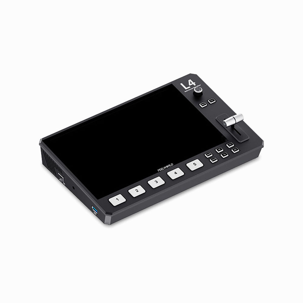 FeelWorld L4 HDMI Livestream Switcher 10.1" LCD Monitor