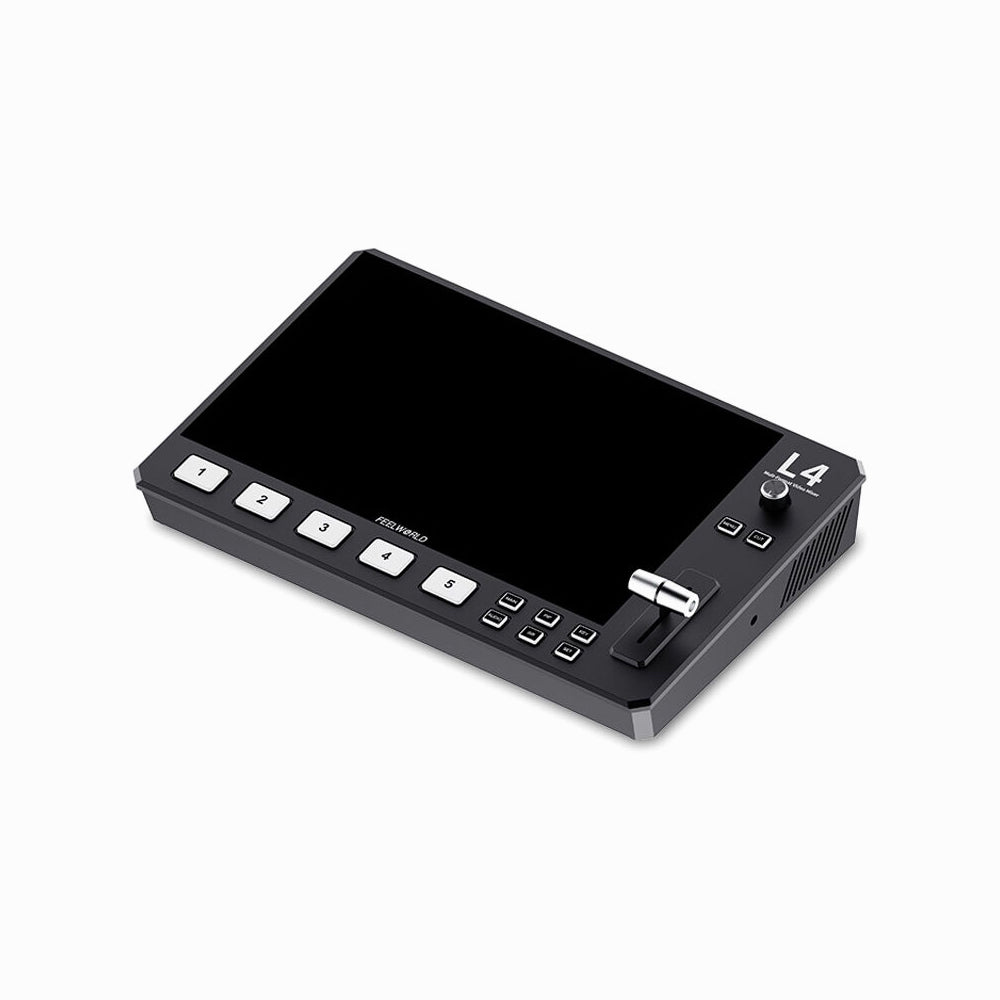 FeelWorld L4 HDMI Livestream Switcher 10.1" LCD Monitor