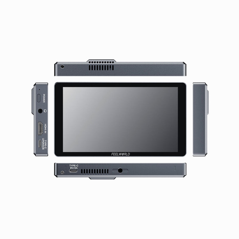 FeelWorld P6XL 6INCH On-Camera Field Monitor with Built-In Battery