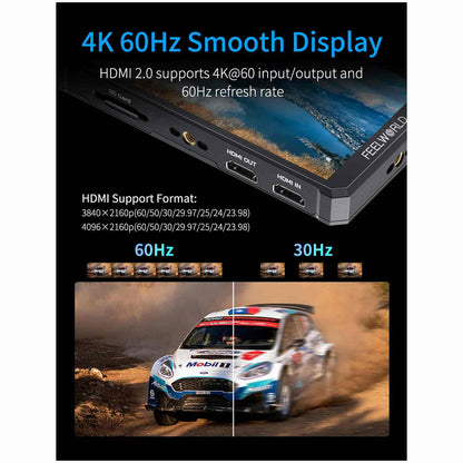 FeelWorld PS6 5.5INCH OLED Vertical On-Camera Monitor