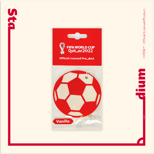 Fifa World Cup Qatar 2022 Ocean Car Scent Paper Air Freshener - Orange 1505-004OR