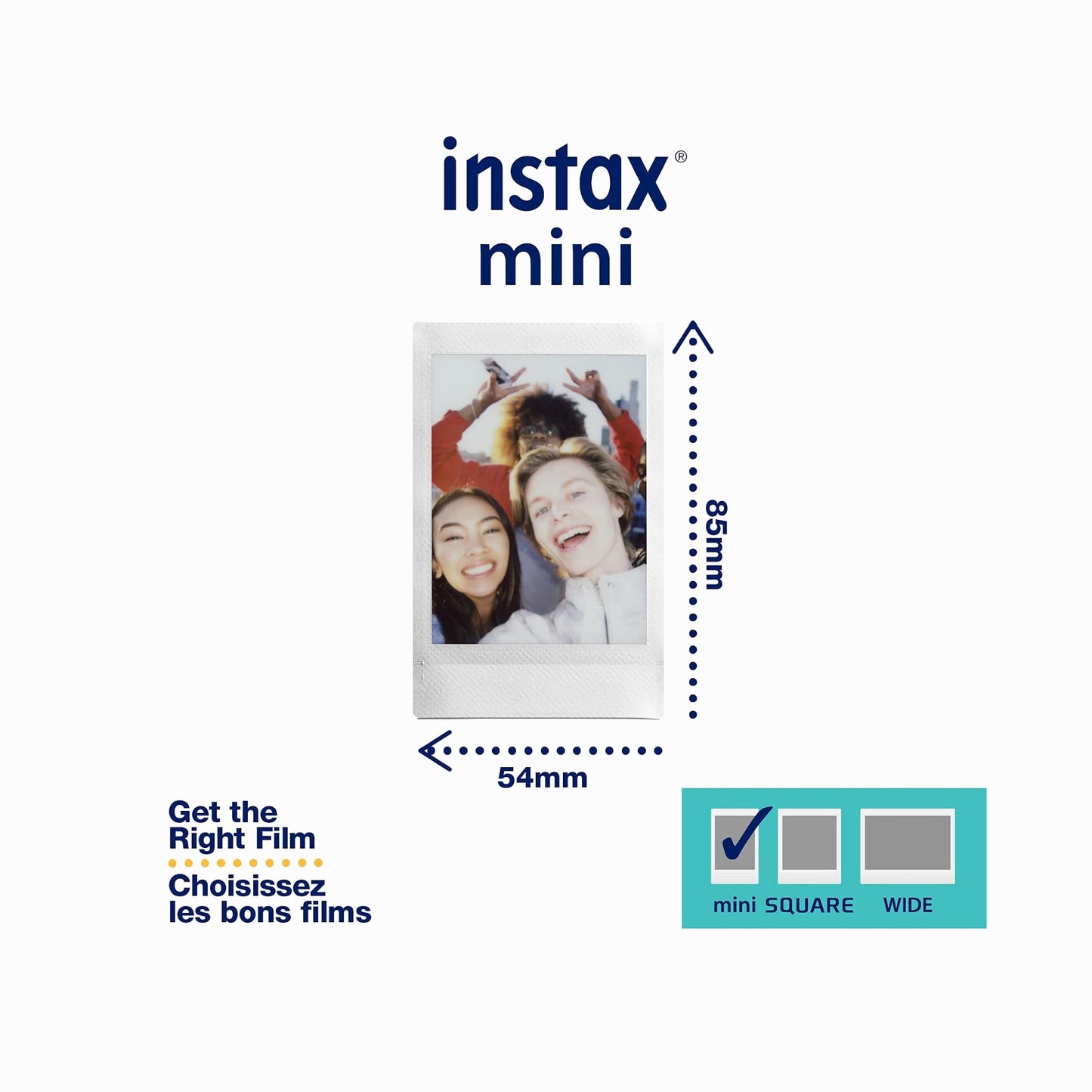 Fujifilm Instax Mini Instant Film - 20 Sheets
