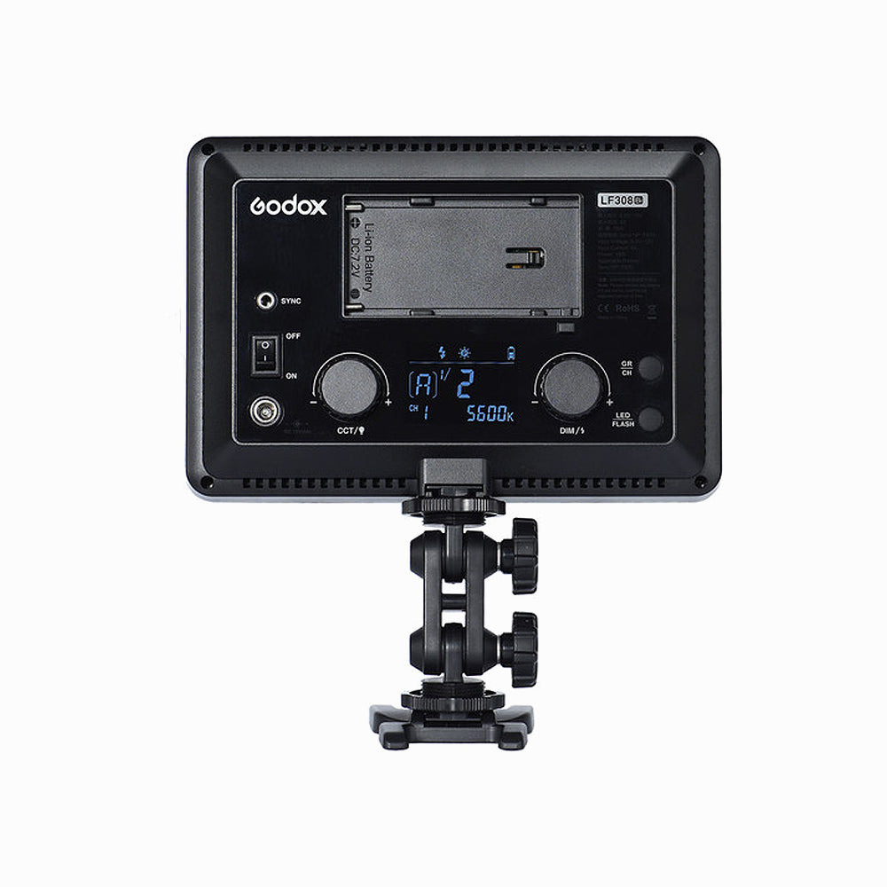 Godox LF308BI Variable Color LED Video Light with Flash Sync