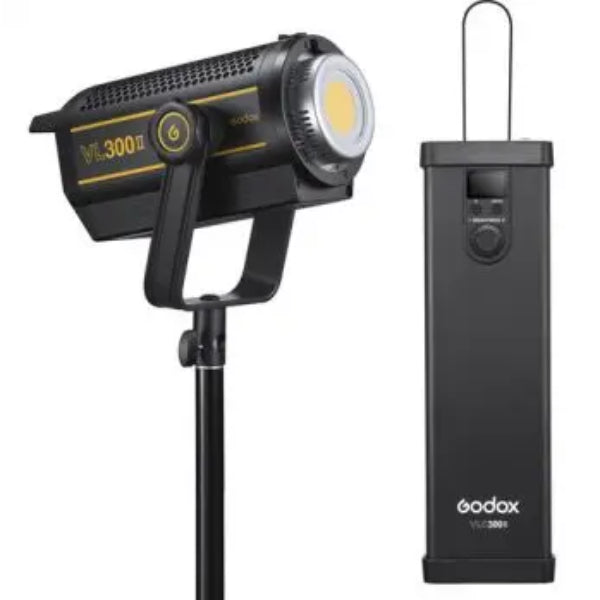 GODOX VL300II DAYLIGHT SPOTLIGHT WITH APP CONTROL AND V MOUNT