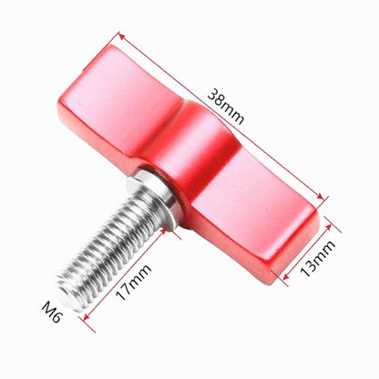 Adjustable Handle Locking Screw Red GP176