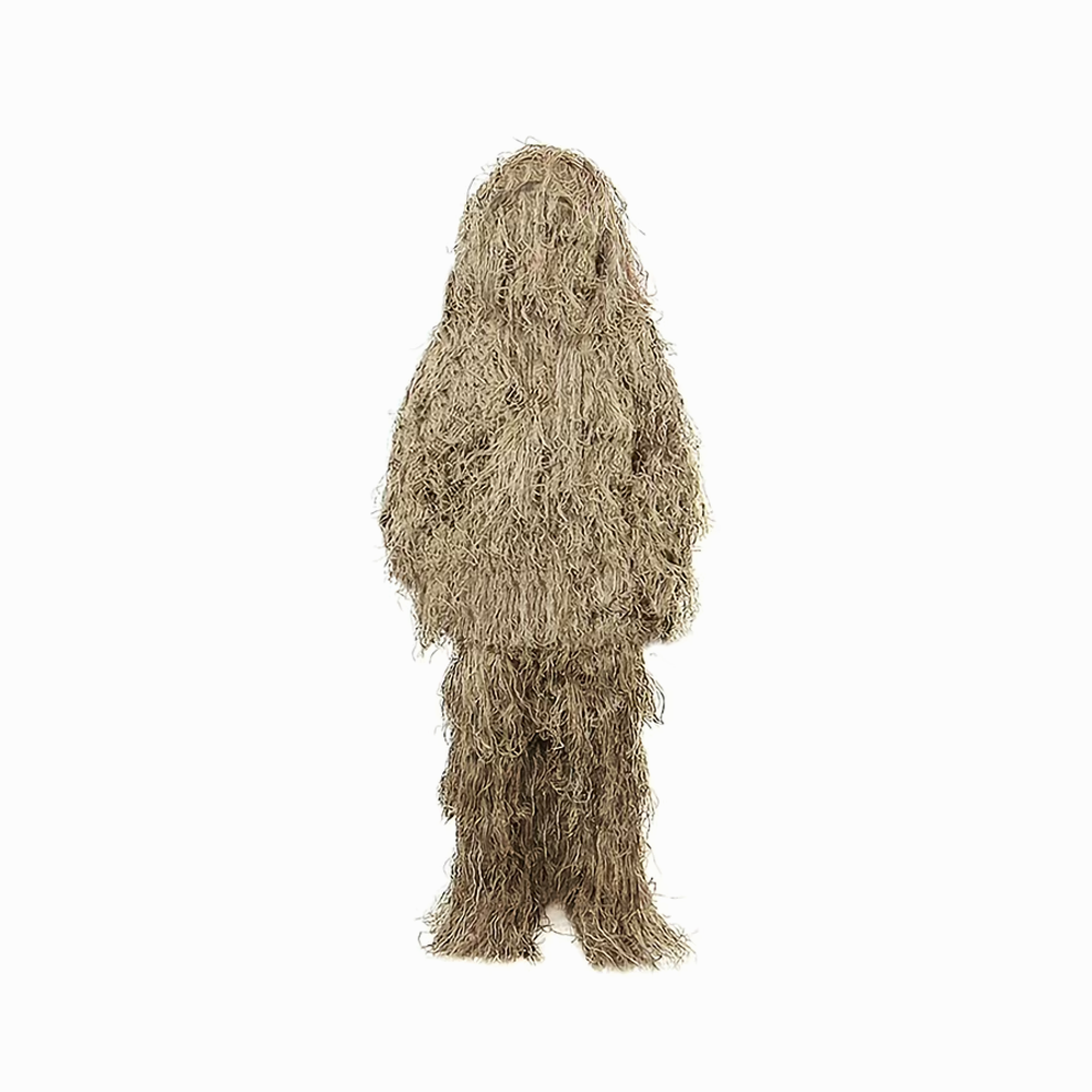 Ghillie Suit Jacket with Pants Set Sand color