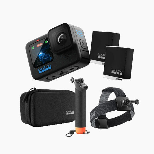 GoPro - HERO12 Black Action Camera Bundle - Black