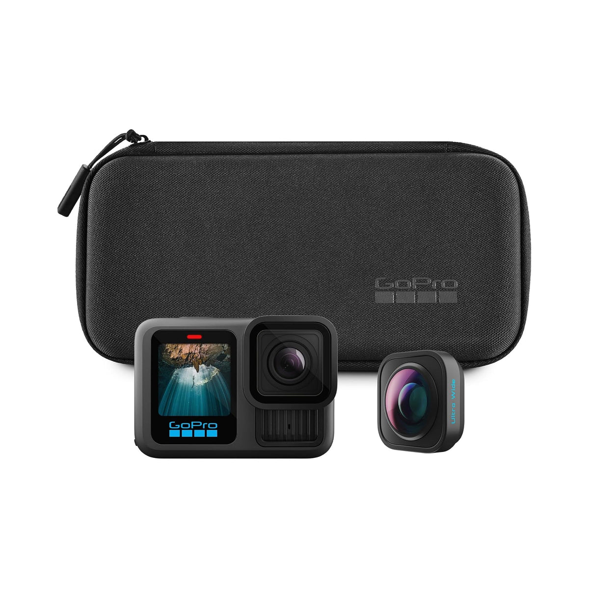 GoPro Hero13 Black Action Camera (Ultra-Wide Edition Bundle)