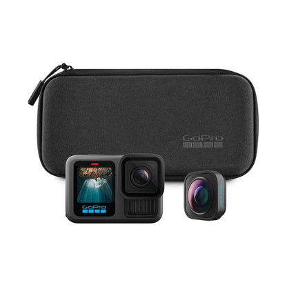GoPro Hero13 Black Action Camera (Ultra-Wide Edition Bundle)