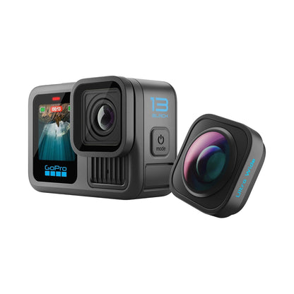 GoPro Hero13 Black Action Camera (Ultra-Wide Edition Bundle)