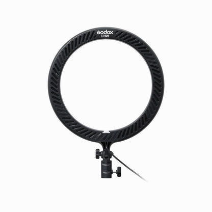 Godox LR120 Bi-Color LED Ring Light (12", Black)