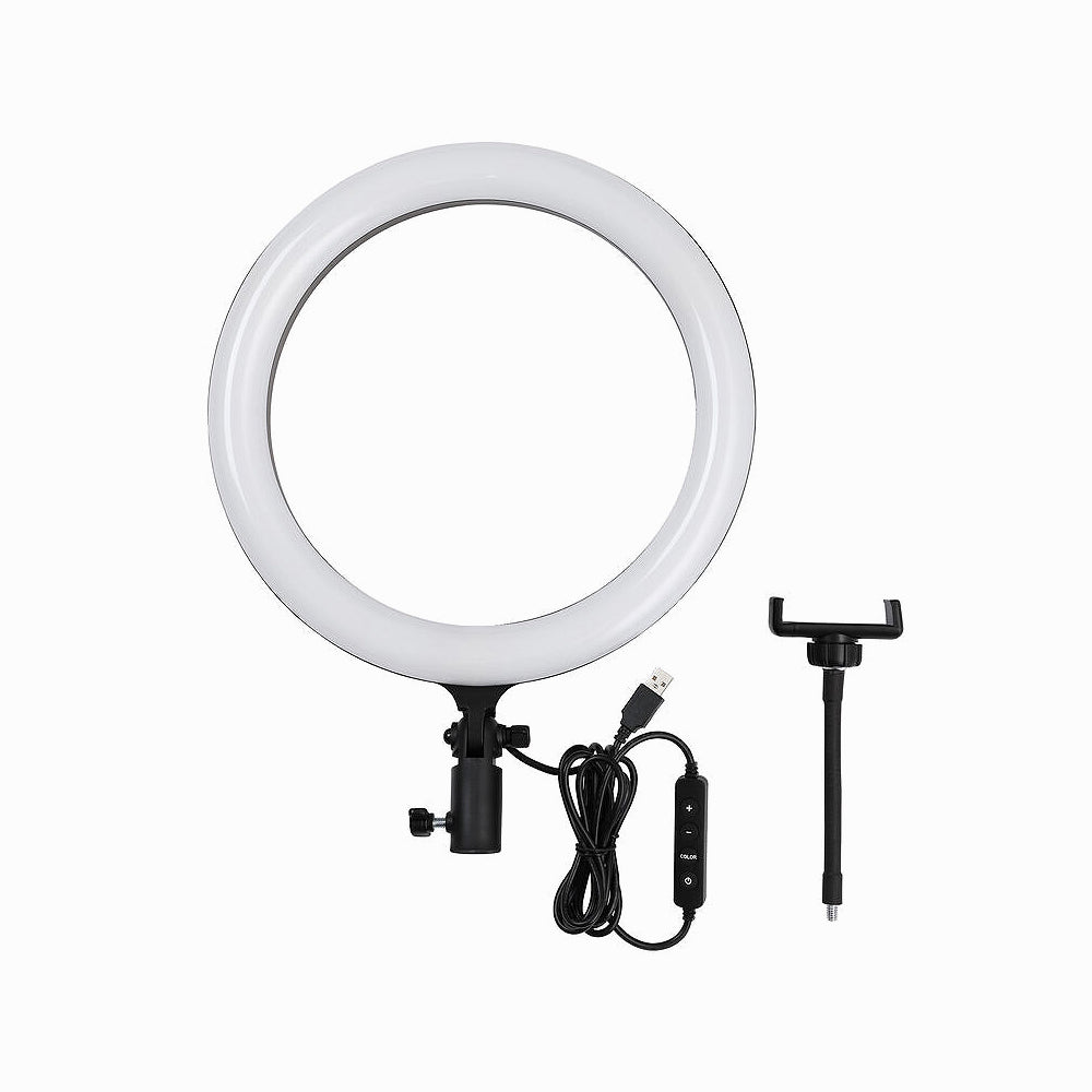 Godox LR120 Bi-Color LED Ring Light (12", Black)