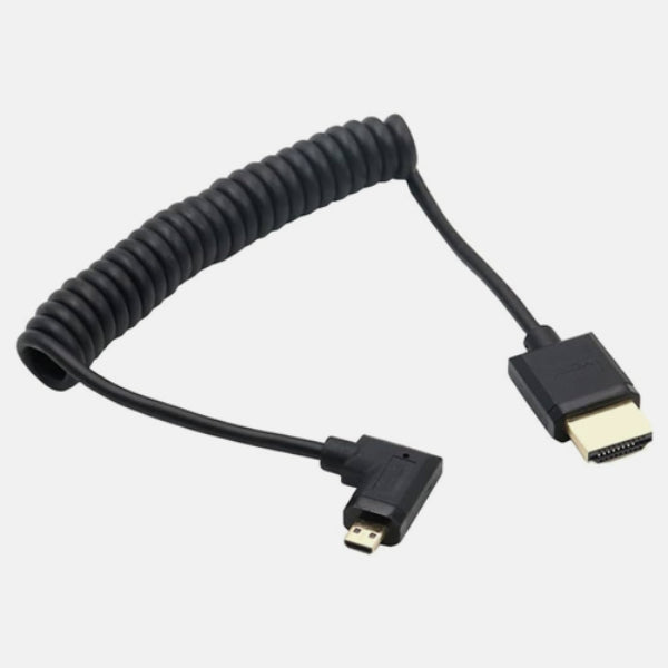 HDMI TO MICRO COILED 4KCABLE