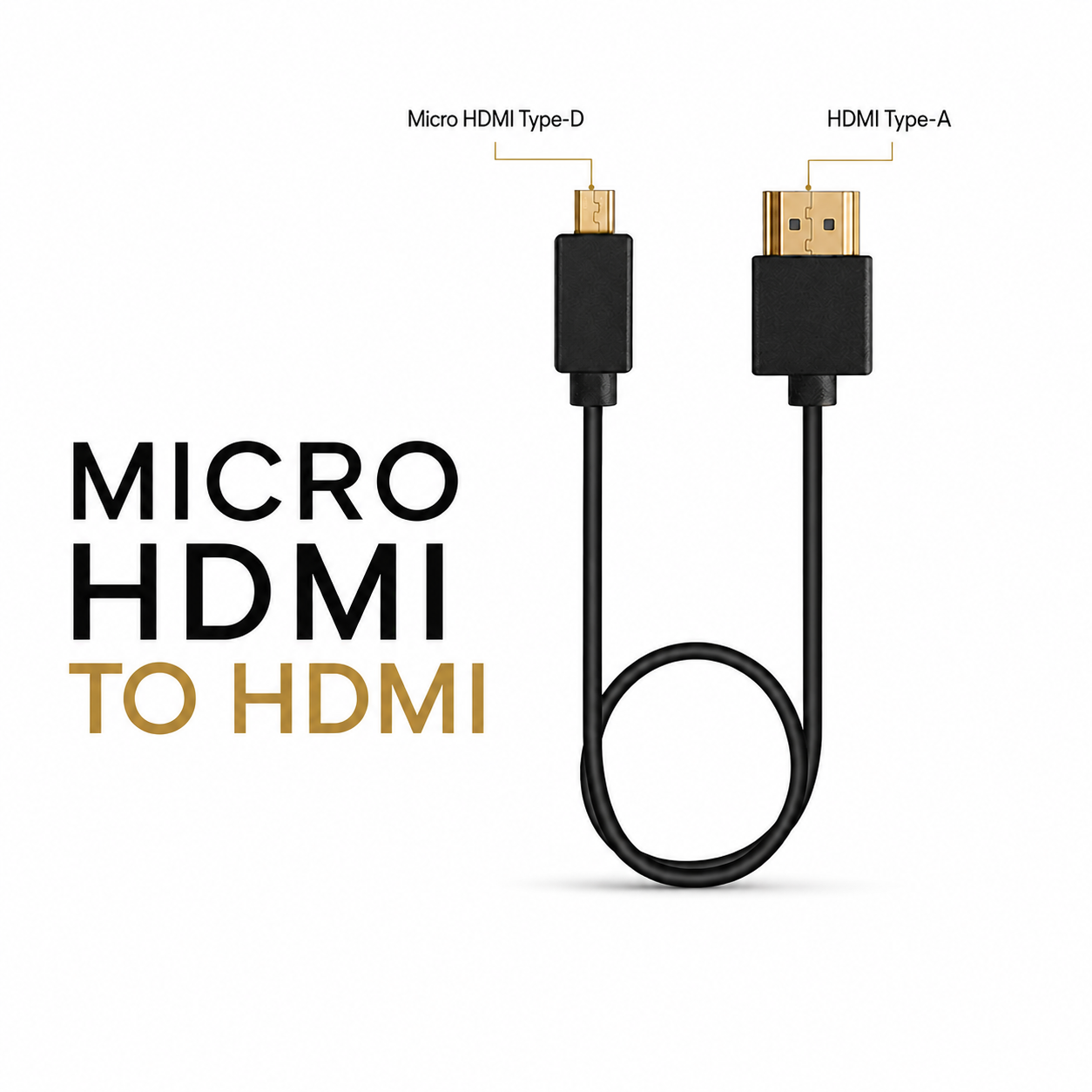 HOLLYLAND Micro HDMI to HDMI Cable(HL-HD02)