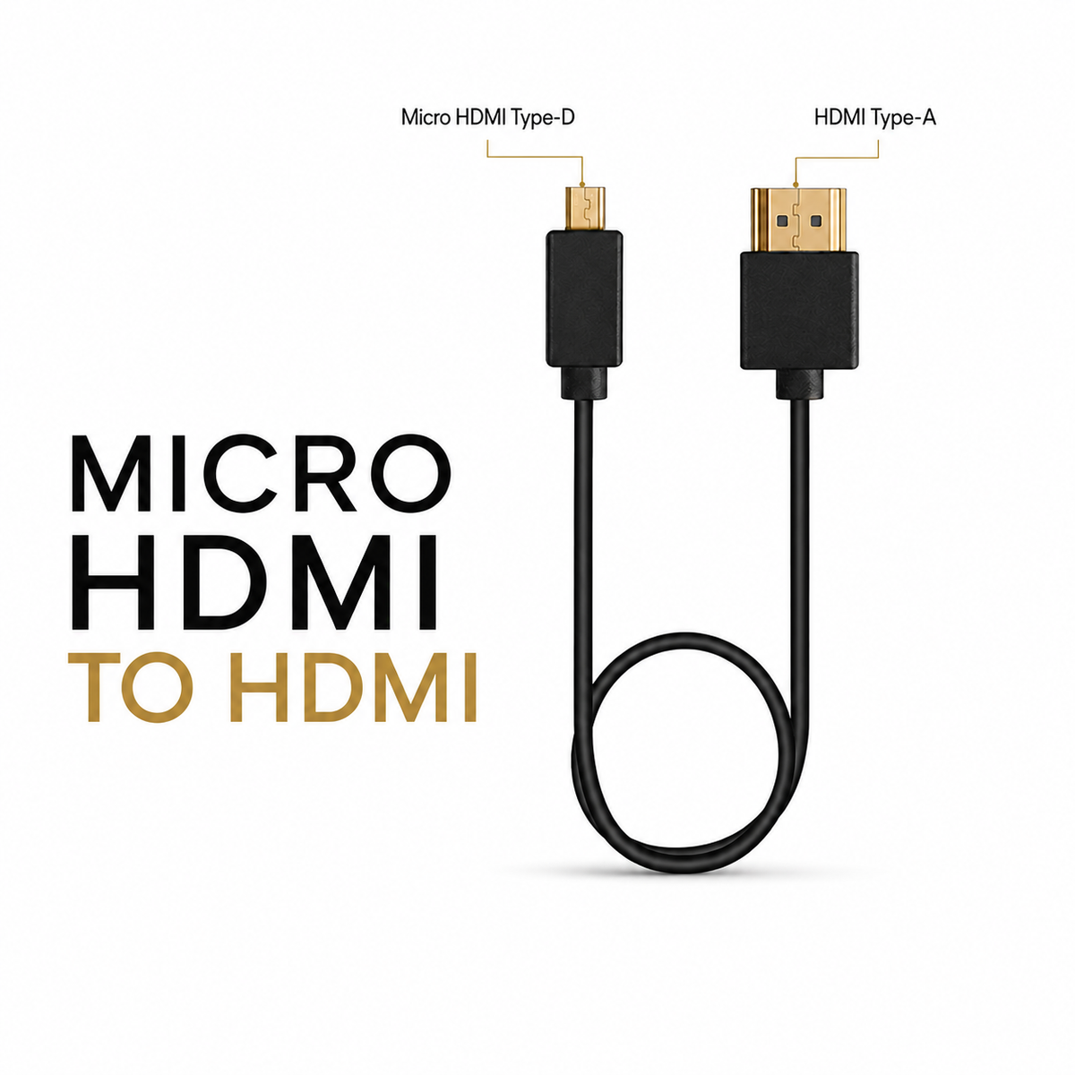 HOLLYLAND Micro HDMI to HDMI Cable(HL-HD02)