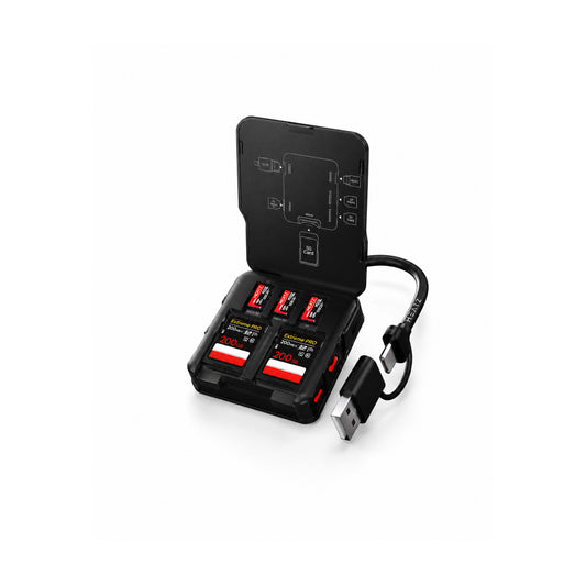 Heatz Memory Card & USB Docking Station- ZT120