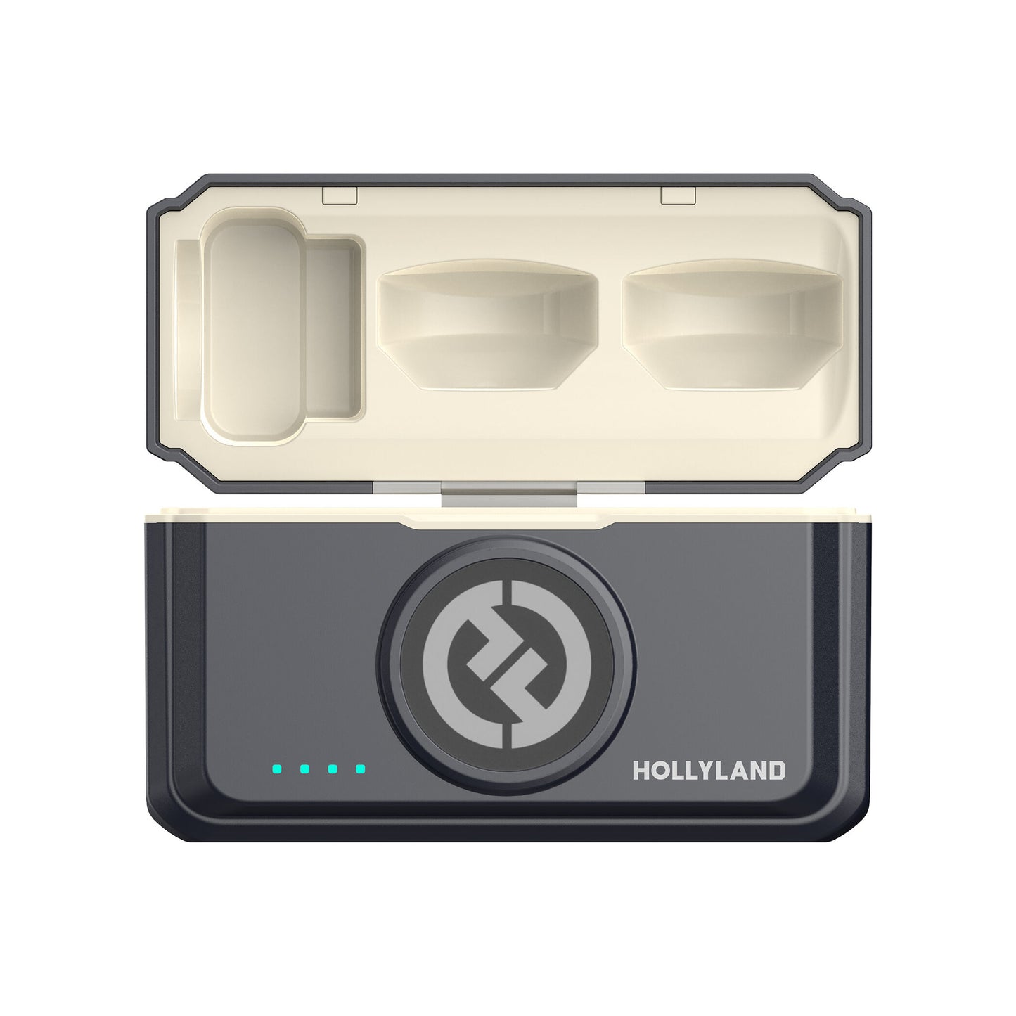 Hollyland LARK M2 DUO 2-Person Wireless Combo Microphone System (2.4 GHz, Shine Charcoal)