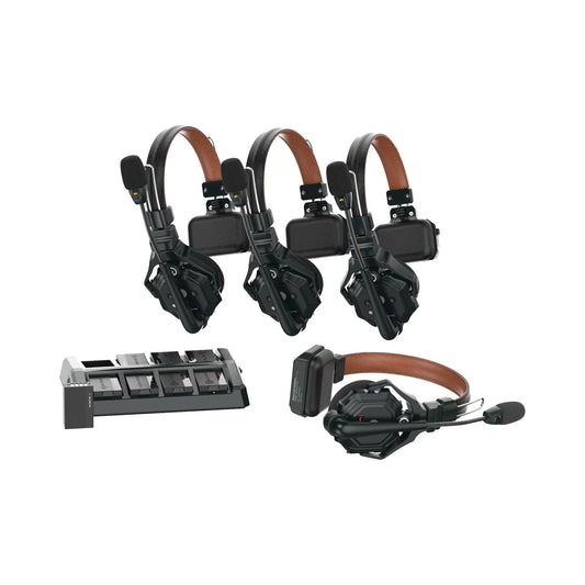 Hollyland Solidcom C1 Pro-4S Full-Duplex Wireless Intercom System with 4 Headsets (1.9 GHz)