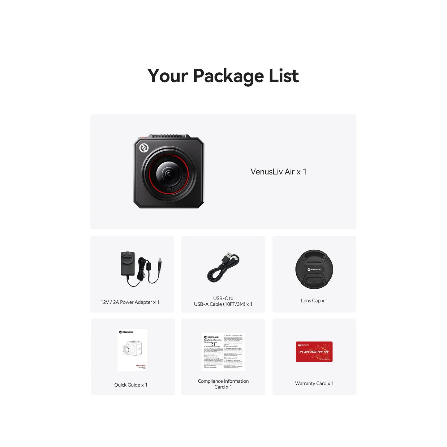Hollyland VenusLiv Air All-in-One Live Streaming Camera