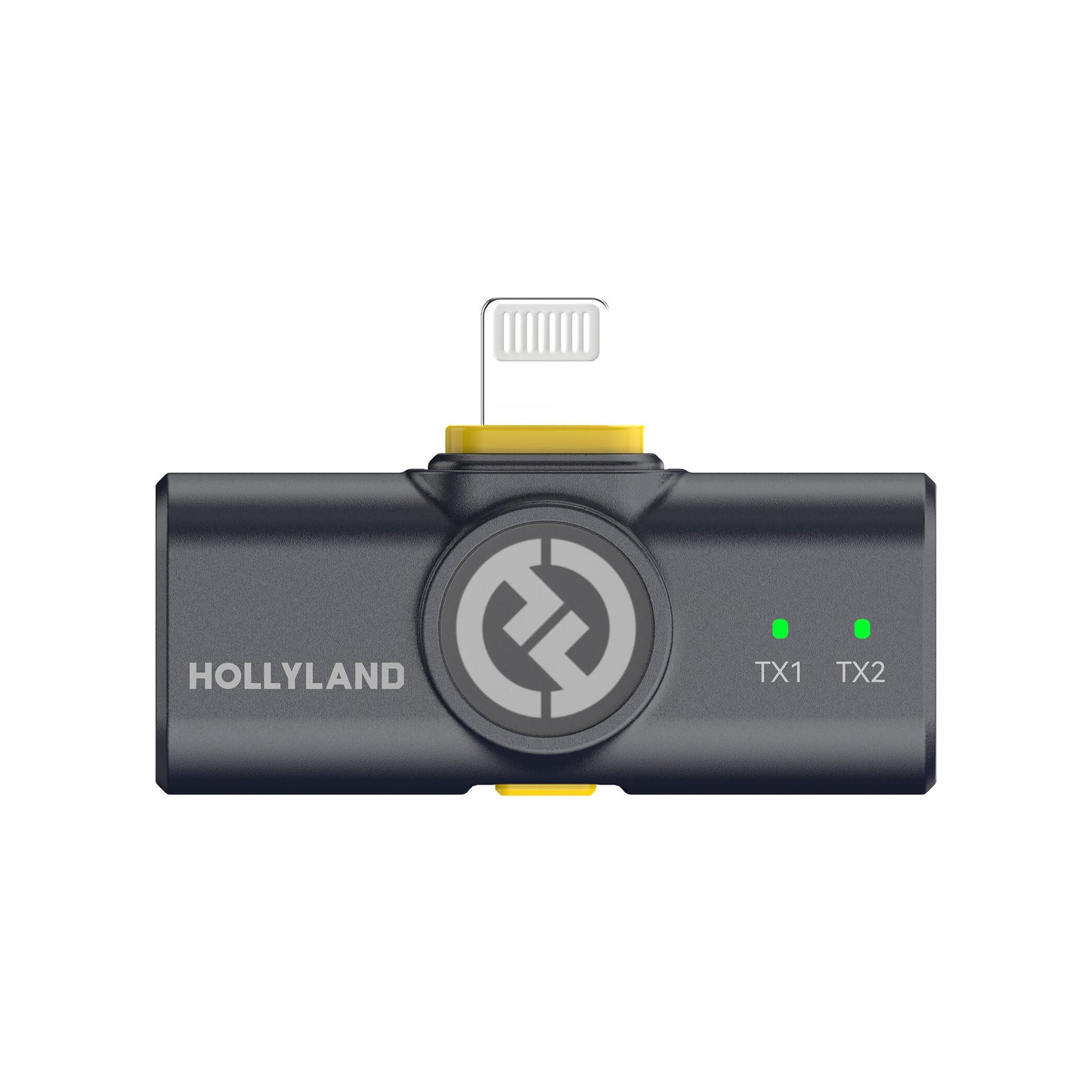 Hollyland LARK M2 DUO 2-Person Wireless Combo Microphone System (2.4 GHz, Shine Charcoal)