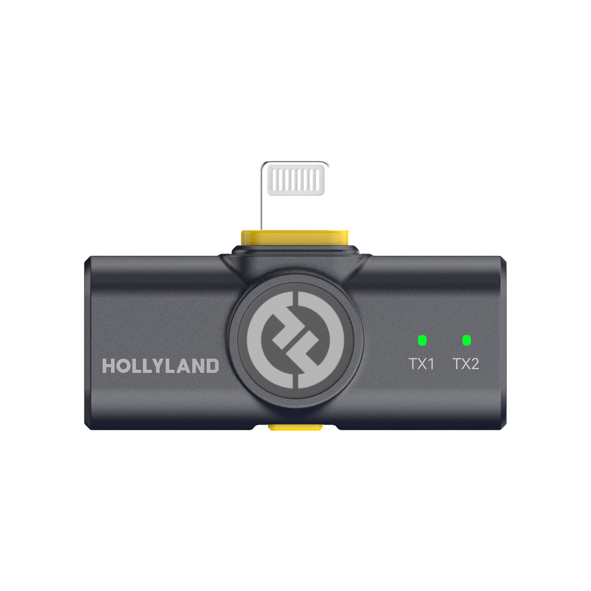 Hollyland LARK M2 DUO 2-Person Wireless Combo Microphone System (2.4 GHz, Shine Charcoal)