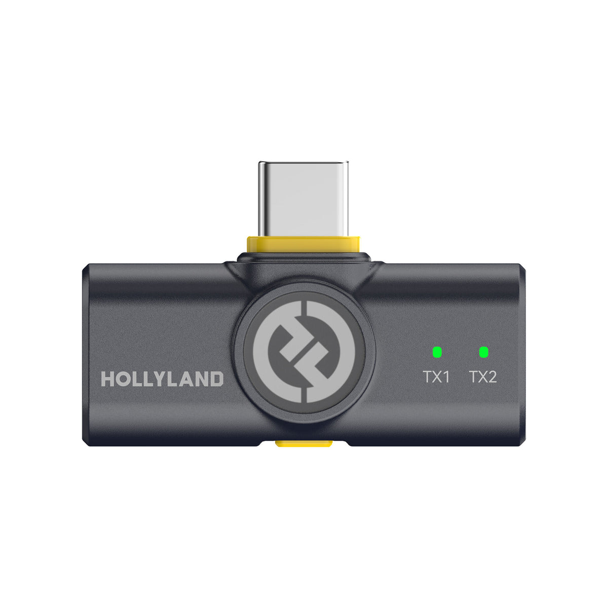 Hollyland LARK M2 DUO 2-Person Wireless Combo Microphone System (2.4 GHz, Shine Charcoal)