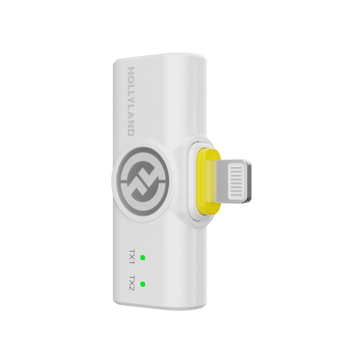 Hollyland LARK M2 DUO 2-Person Wireless Combo Microphone System (Ivory White)