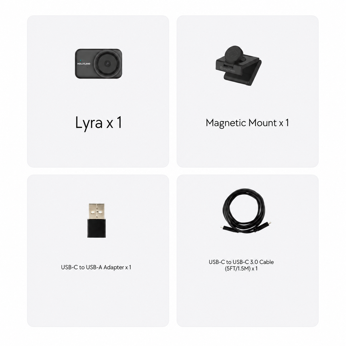 Hollyland Lyra UHD 4K Webcam (Black)