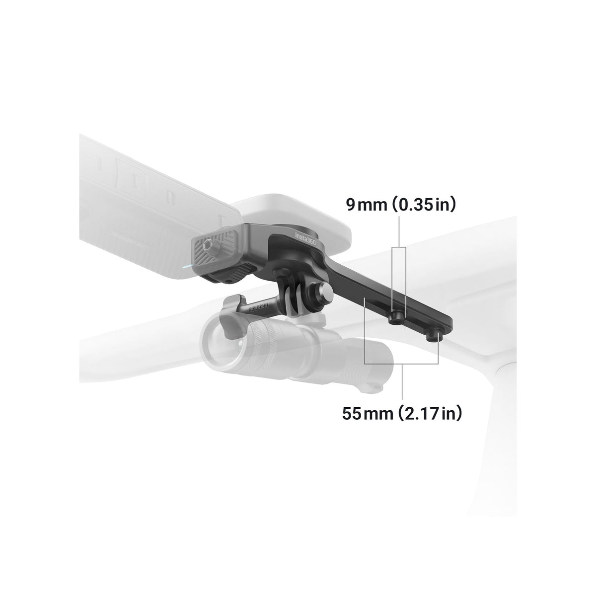 Insta360 Bike Computer Mount (Integrated Handlebars)