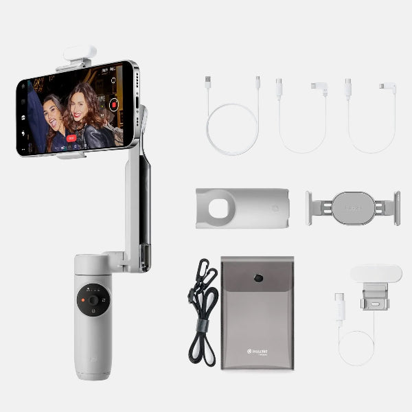 Insta360 Flow Smartphone gimbal Stabilizer Creator Kit (Grey)