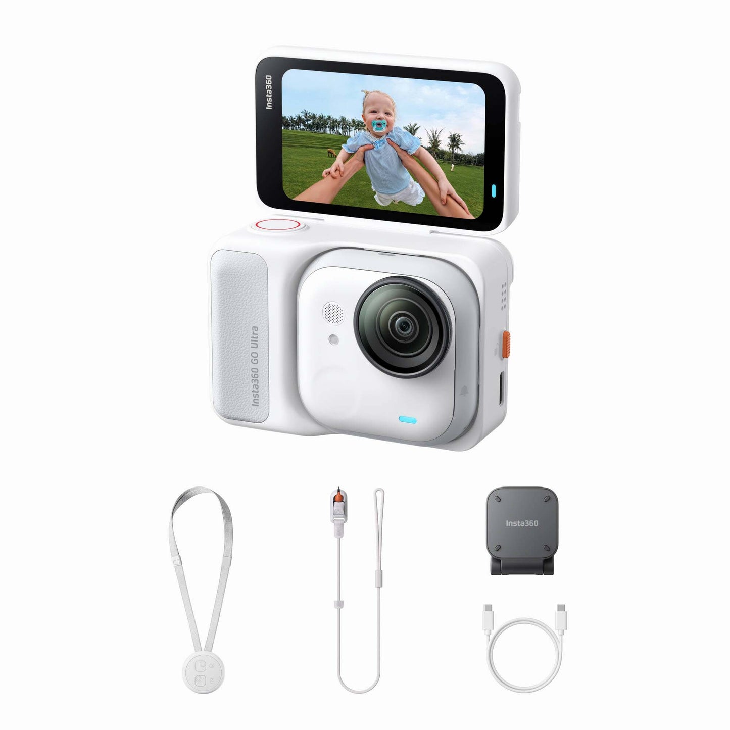 Insta360 GO Ultra Standard Bundle (Arctic White)
