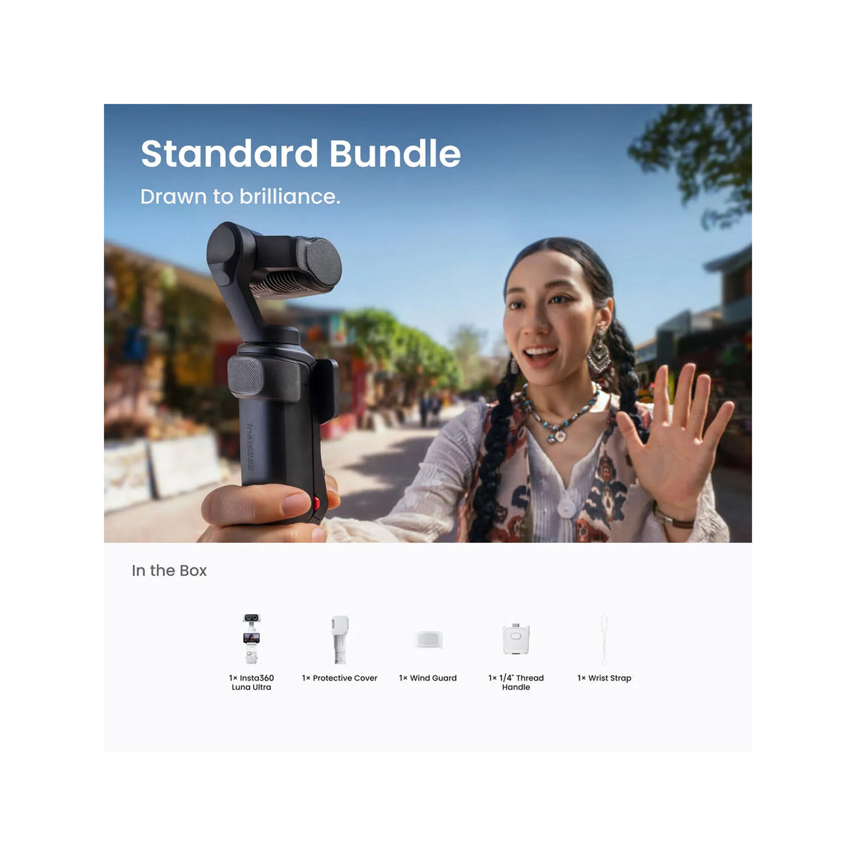 Insta360 Luna Ultra Standard Combo (Stellar White)