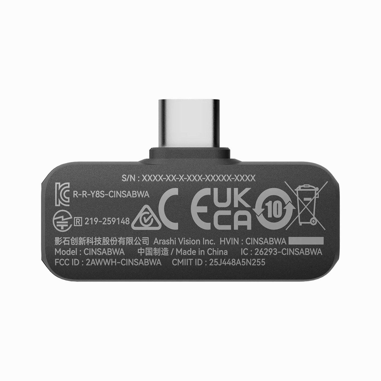 Insta360 Mic Air Wireless Transmitter and Receiver Kit (2.4 GHz)