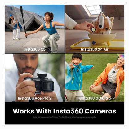 Insta360 Mic Pro Advanced Wireless Microphone (2TX + 1 RX)