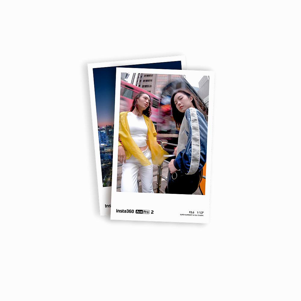 Insta360 Photo Paper Cartridge 2x Color Ribbon, 20 Photo Paper