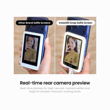 Insta360 Snap Selfie Screen with LED Light