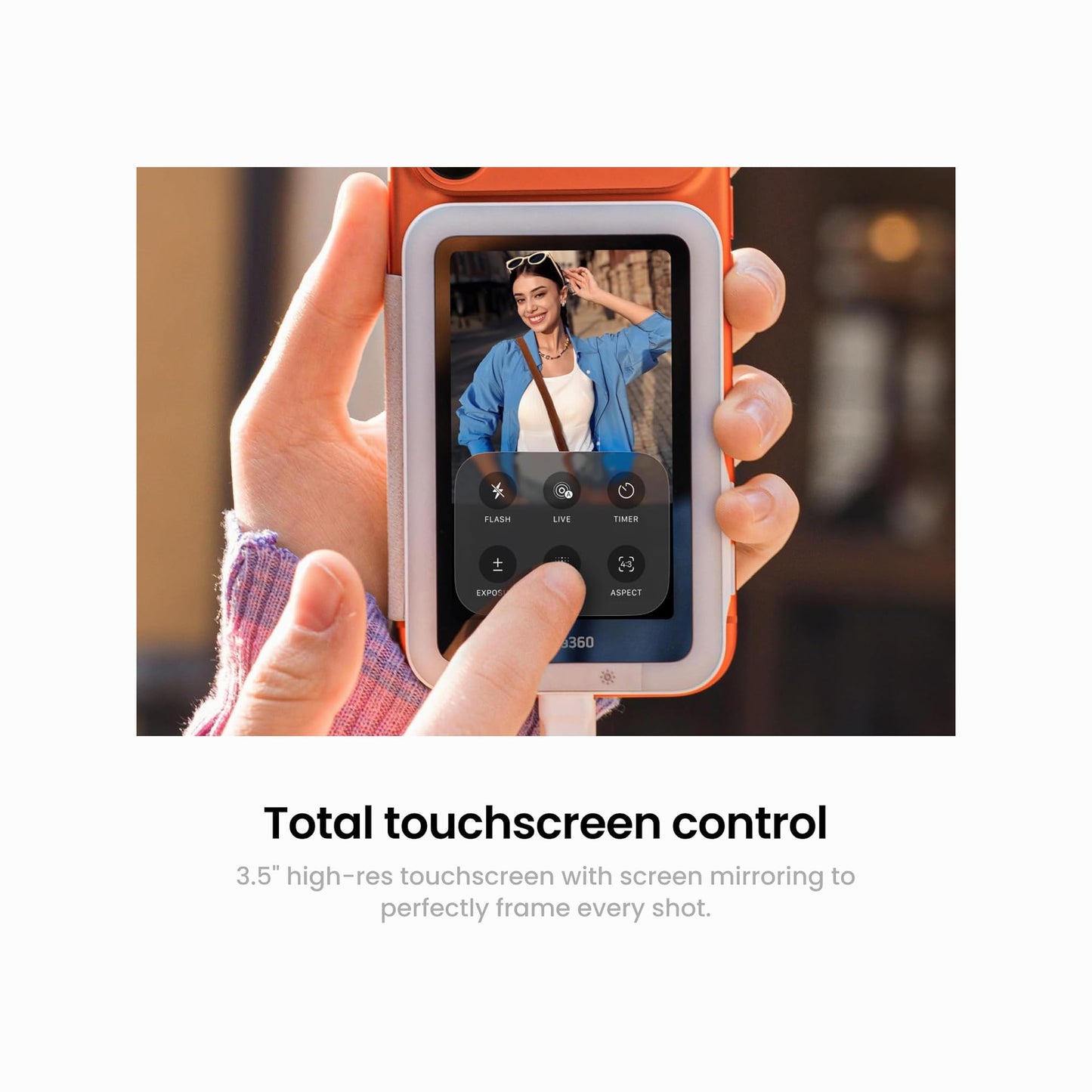 Insta360 Snap Selfie Screen with LED Light