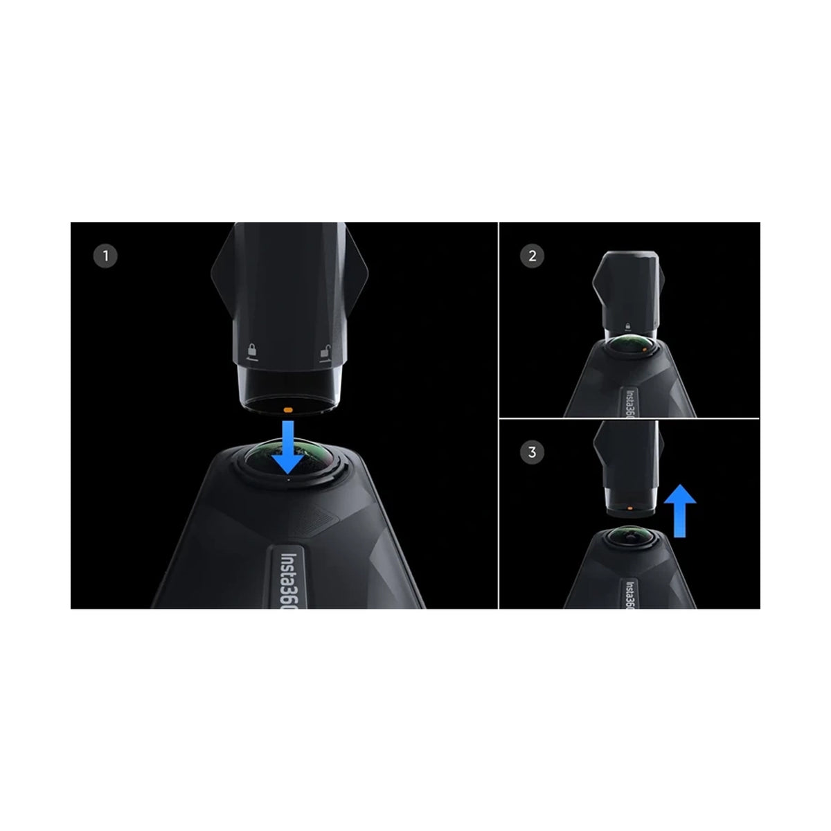 Insta360 X5 Replacement Lens Kit (Double Lens)
