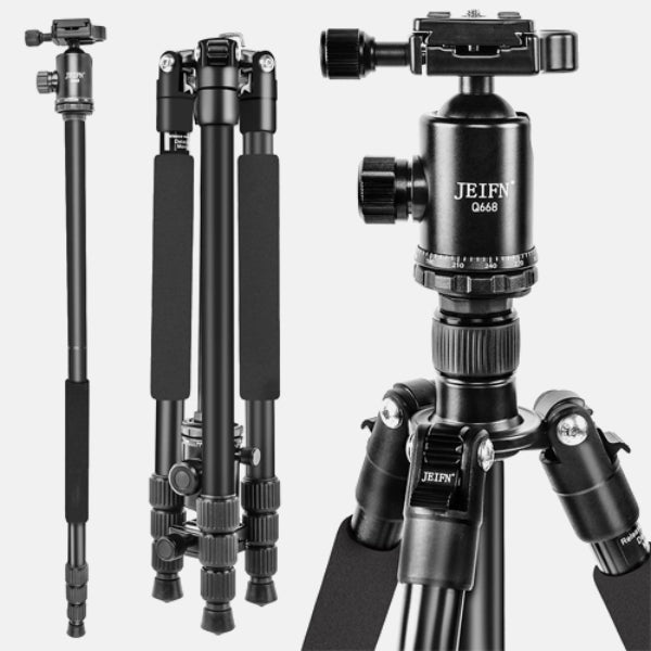 JEIFN Q668 Aluminium Tripod